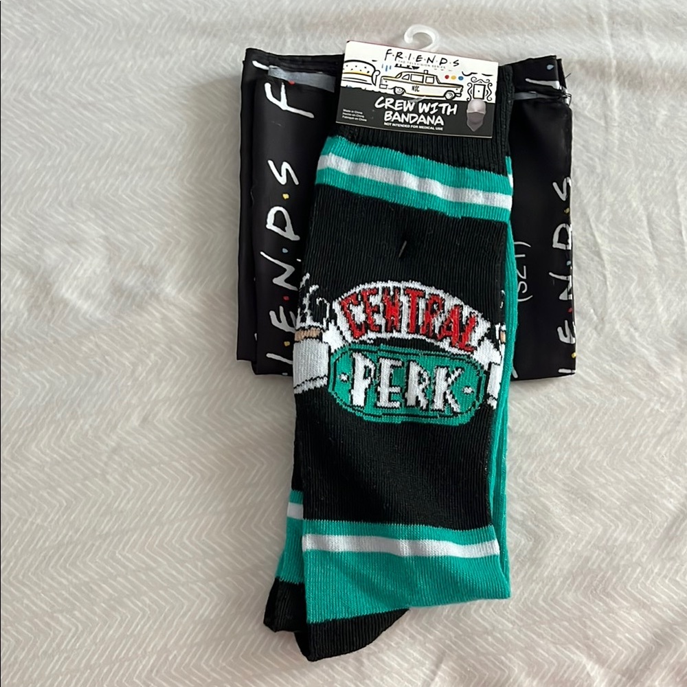 FRIENDS Socks & Bandana